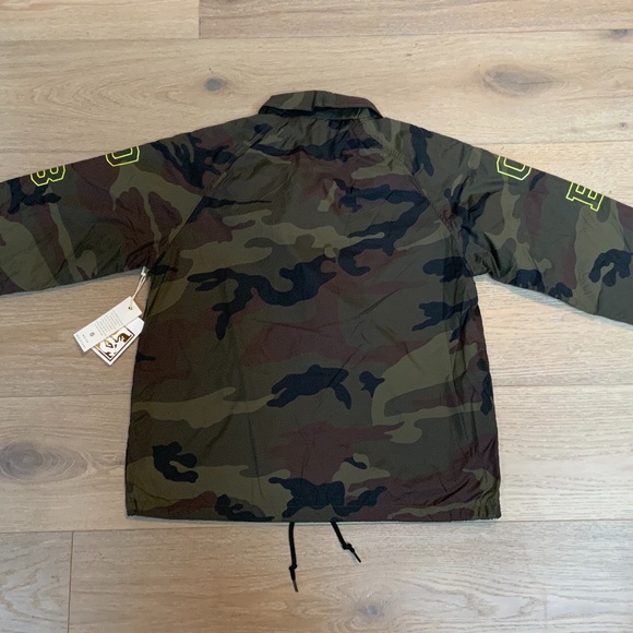 Obey Core Varsity Vertical Jacket - Picture 3 of 5